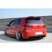 Накладка сплиттер на спойлер багажника на Volkswagen Golf VI GTI